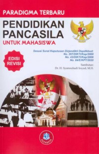 PENDIDIKAN PANCAILA UNTUK MAHASISWA