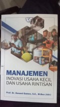 Manajemen Inovasi Usaha Kecil Dan Usaha Rintisan